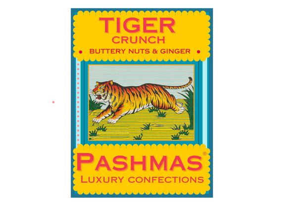 PASHMAS Luxury Indian Confections Tiger Crunch