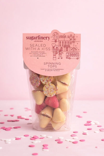 Sealed with a kiss- Spinning Tops mini pouch