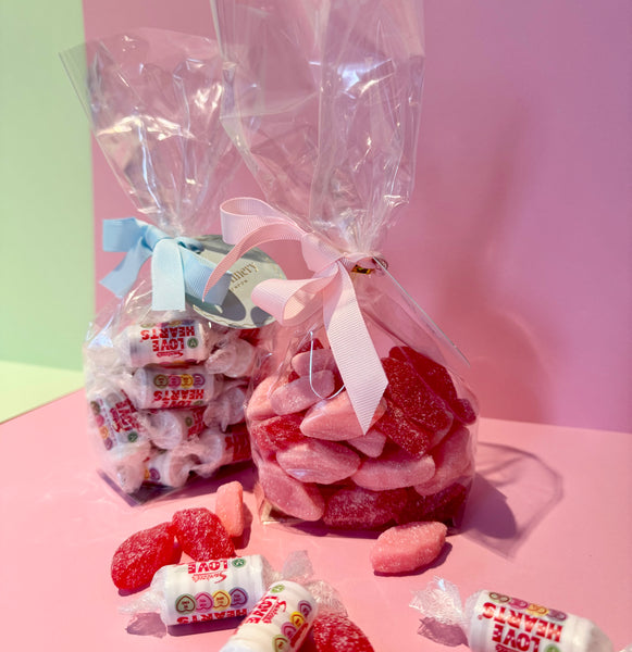 Love Hearts & Red lips Gift bag Duo