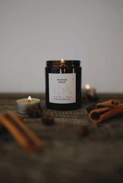 Ember and roots Winter spice candle