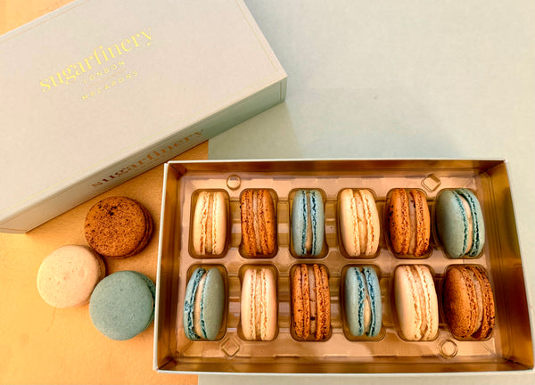 Caramel Coffee Luxury Macaron Gift Box