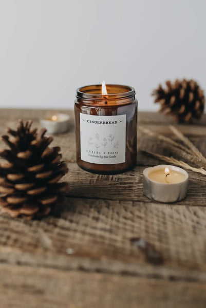 Ember and roots Gingerbread candle