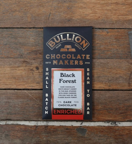 Bullion Black-Forest 70% Dark Chocolate