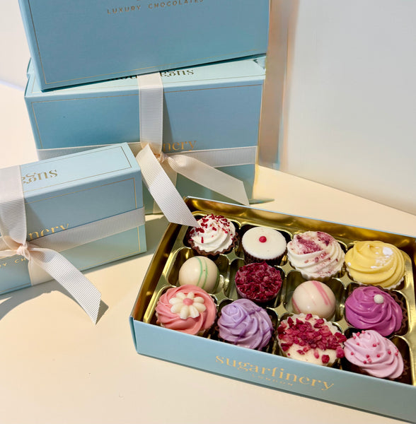 Sugarfinery Luxury chocolates box of 12