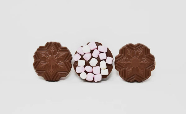 Hot Chocolate Snowflakes -3 pack