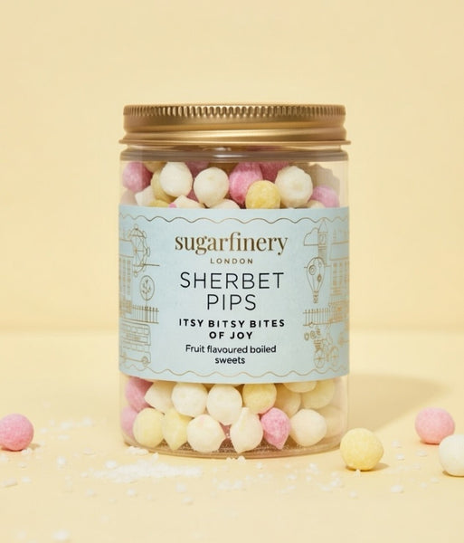 Sherbet Pips Itsy Bitsy Bites Of Joy Pretty Posh Treats Sweet Jar