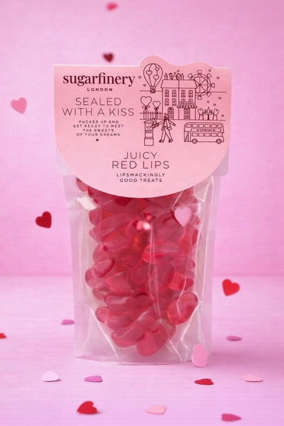Sealed with a kiss Red Lips Mini pouch