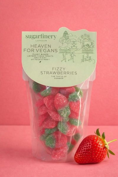 Fizzy Strawberries Heaven for Vegan Mini Pouch