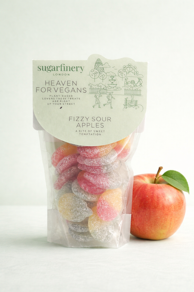 Fizzy Sour Apples Heaven for Vegan Mini Pouch