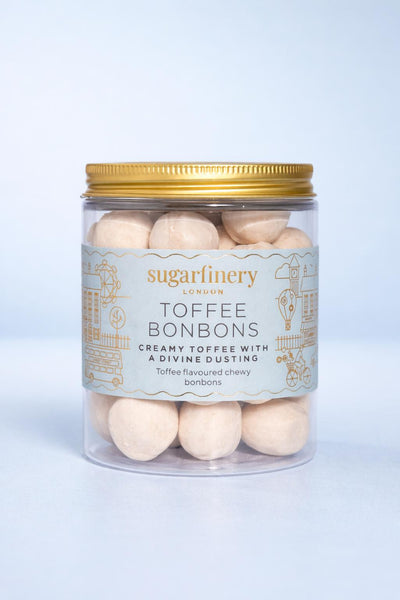 Toffee Bonbons Creamy Toffee With A Divine Dusting Pretty Posh Treats Sweet Jar