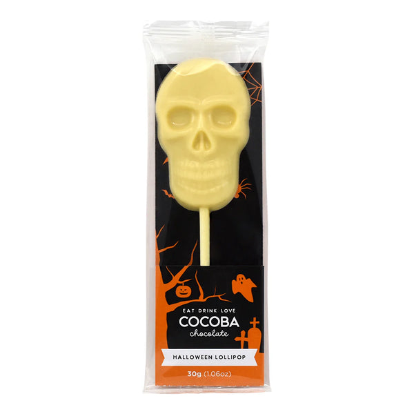 Halloween chocolate lolly Skull