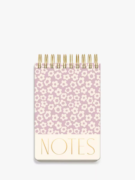 Floral Chunky spiral Wired Notebook