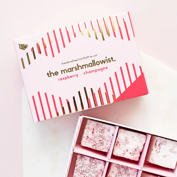 The Marshmalloist- Raspberry and Champagne Mallows