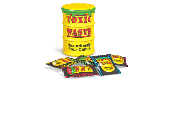 Toxic Waste Hazardly sour candy