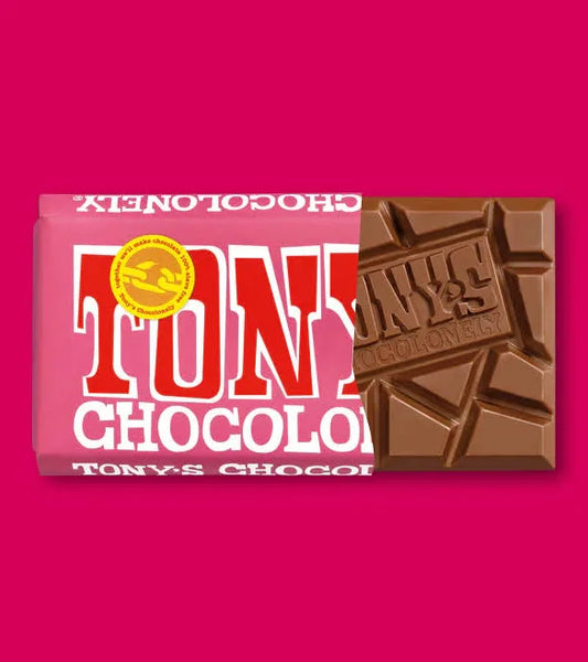 Tony’s Chocoloney milk caramel biscuit