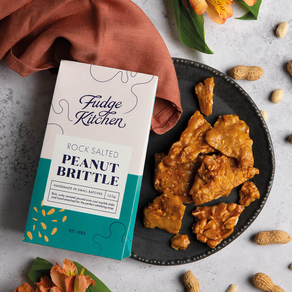 Rock Salted Peanut Butter Brittle 125g