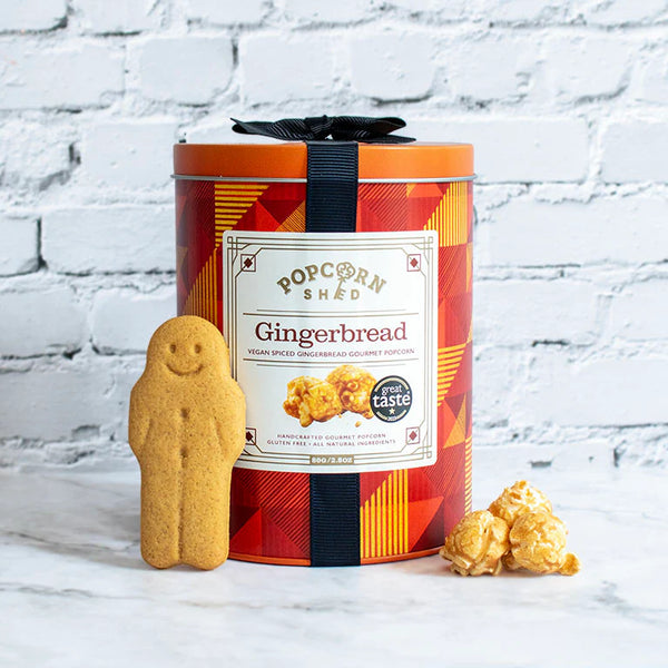 Popcorn Shed Gingerbread tin 80g