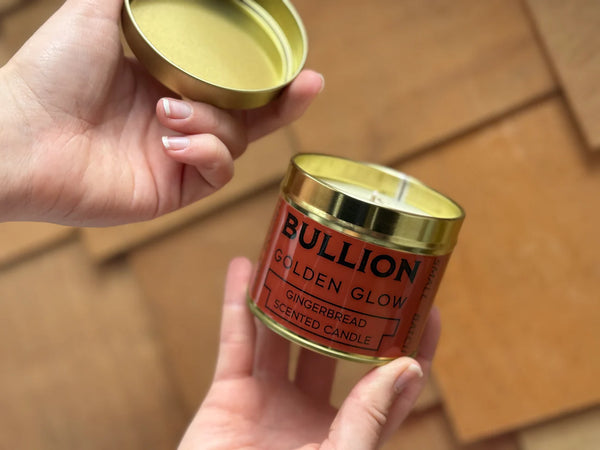 Gingerbread bullion candle