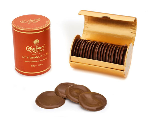 Charbonnel et Walker Milk Orange Thins – 200g