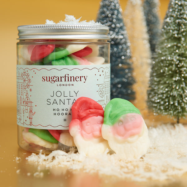 Jolly Santa Sweet Wonderland Christmas Sweet Jar