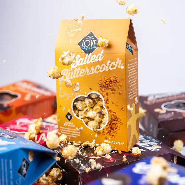 Salted Butterscotch Popcorn- Love Popcorn
