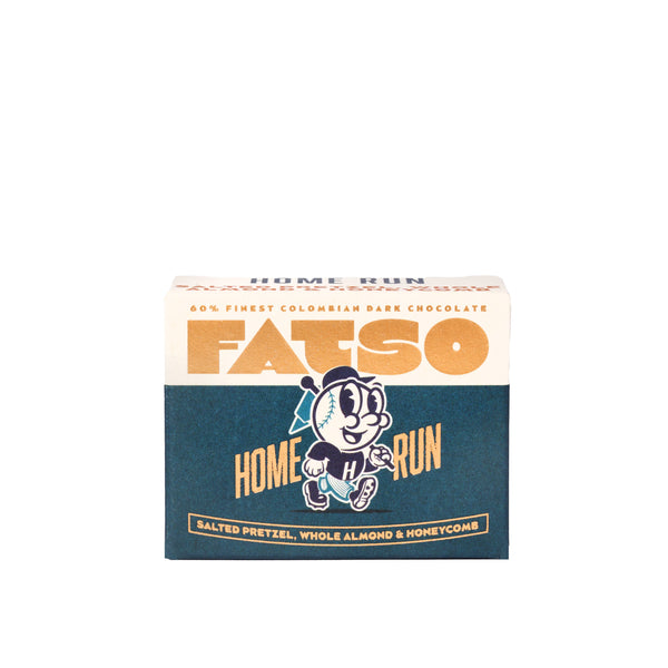 HOME RUN 40g  - 60% Dark chocolate vegan chunky mini bar