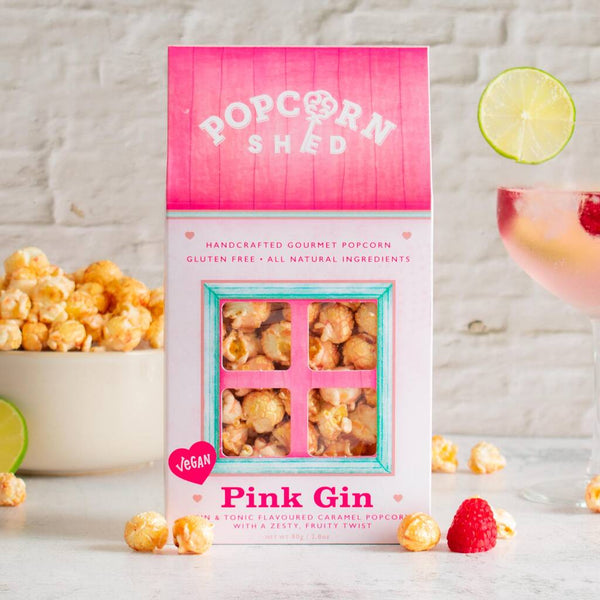 Popcorn Shed Pink Gin