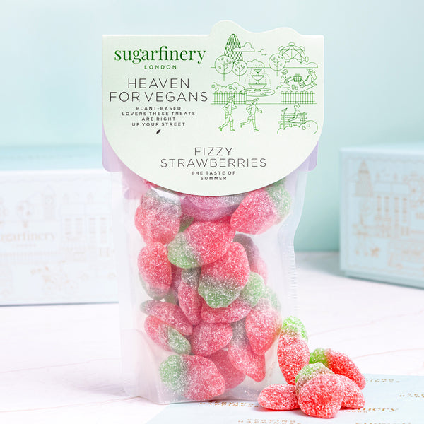 Fizzy Strawberries Heaven for Vegan Mini Pouch