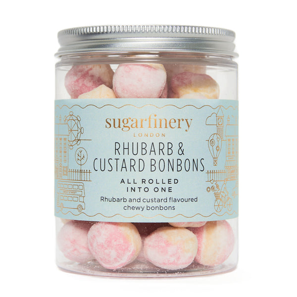 Rhubarb & Custard Bonbons All Rolled into One Pretty Posh Treats Sweet Jar