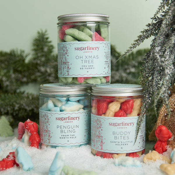 Christmas Pretty Posh Trio-  Penguin Bling, Oh Xmas Tree and Buddy Bites