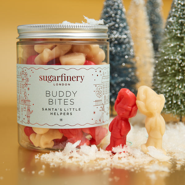 Buddy Bites Santa's Little Helpers Sweet Wonderland Christmas Sweet Jar